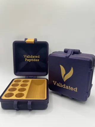 Peptide Vial Storage Box